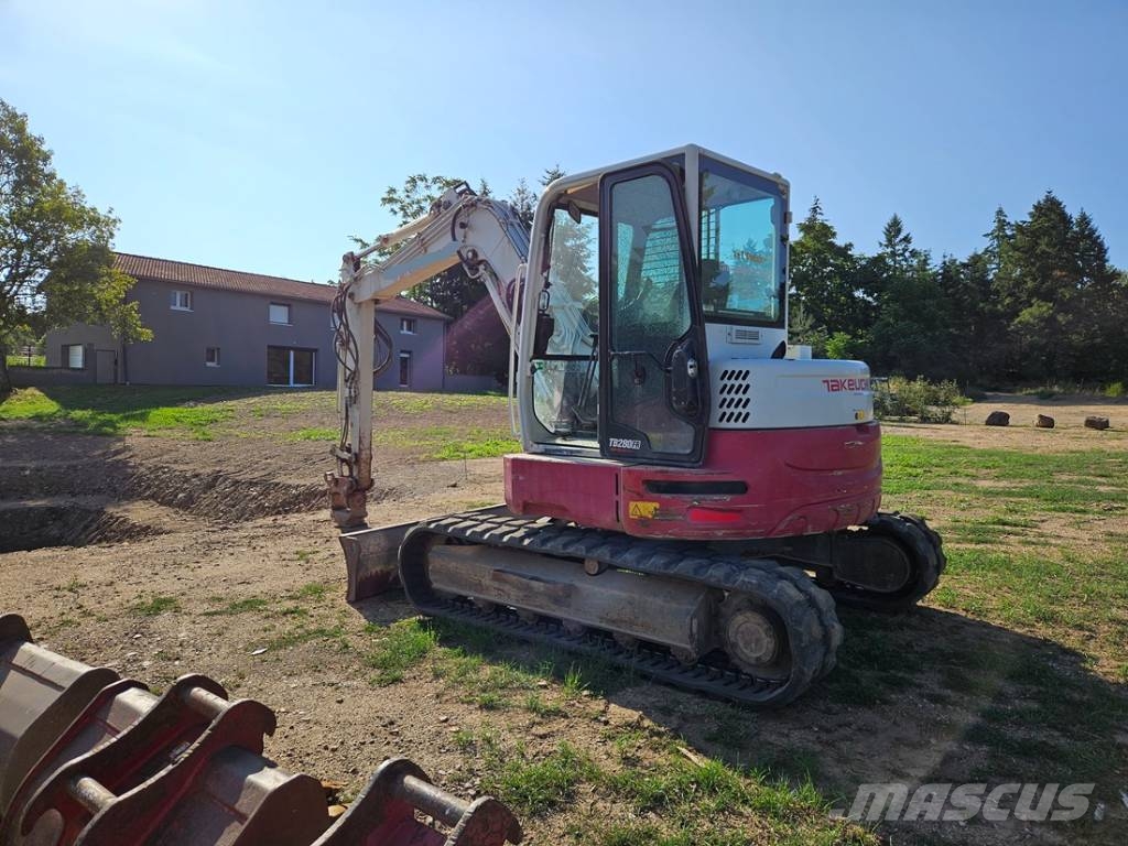 Takeuchi TB 280 FR Miniescavatori