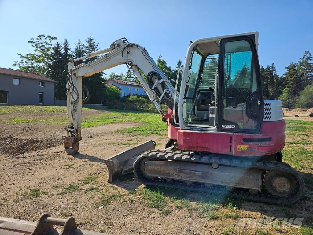 Takeuchi TB 280 FR Miniescavatori