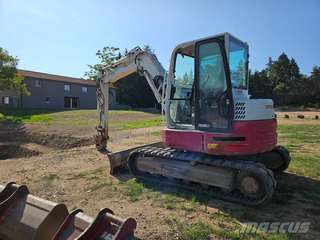 Takeuchi TB 280 FR Miniescavatori