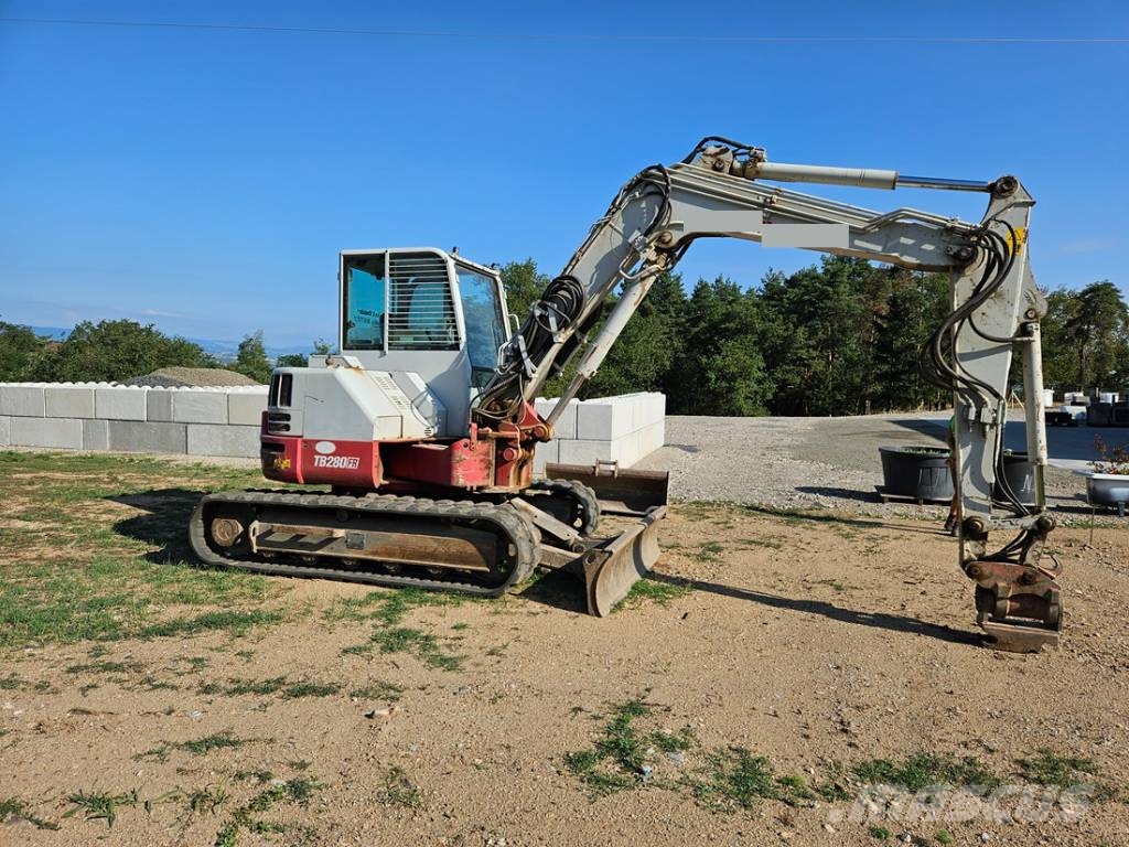 Takeuchi TB 280 FR Miniescavatori