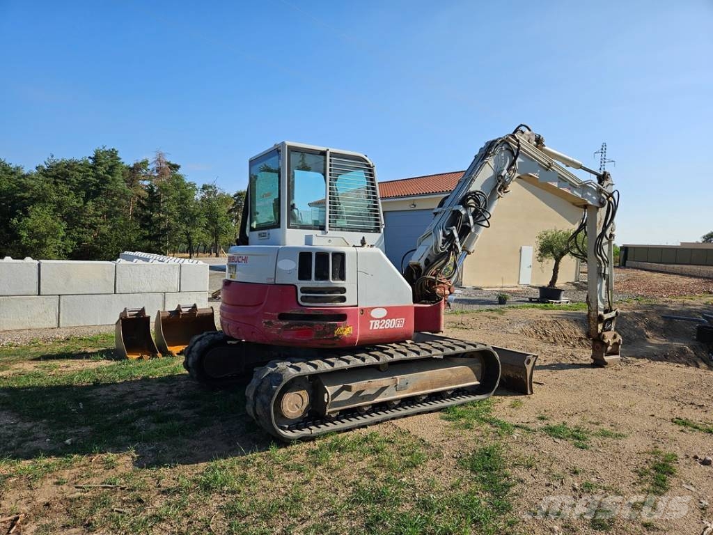 Takeuchi TB 280 FR Miniescavatori