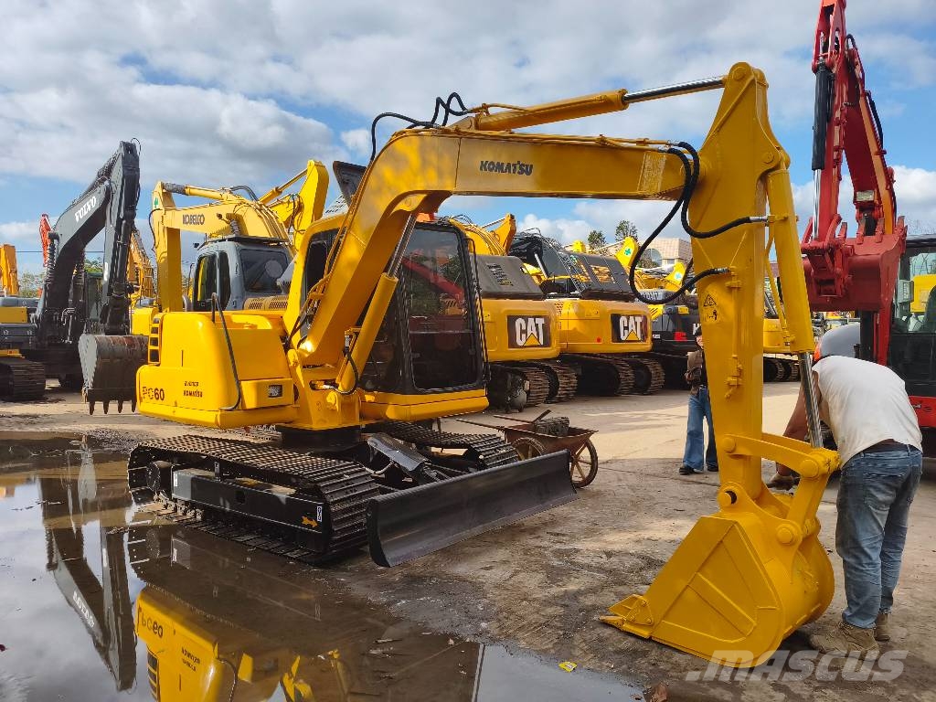Komatsu pc60 Mini bagri <7t