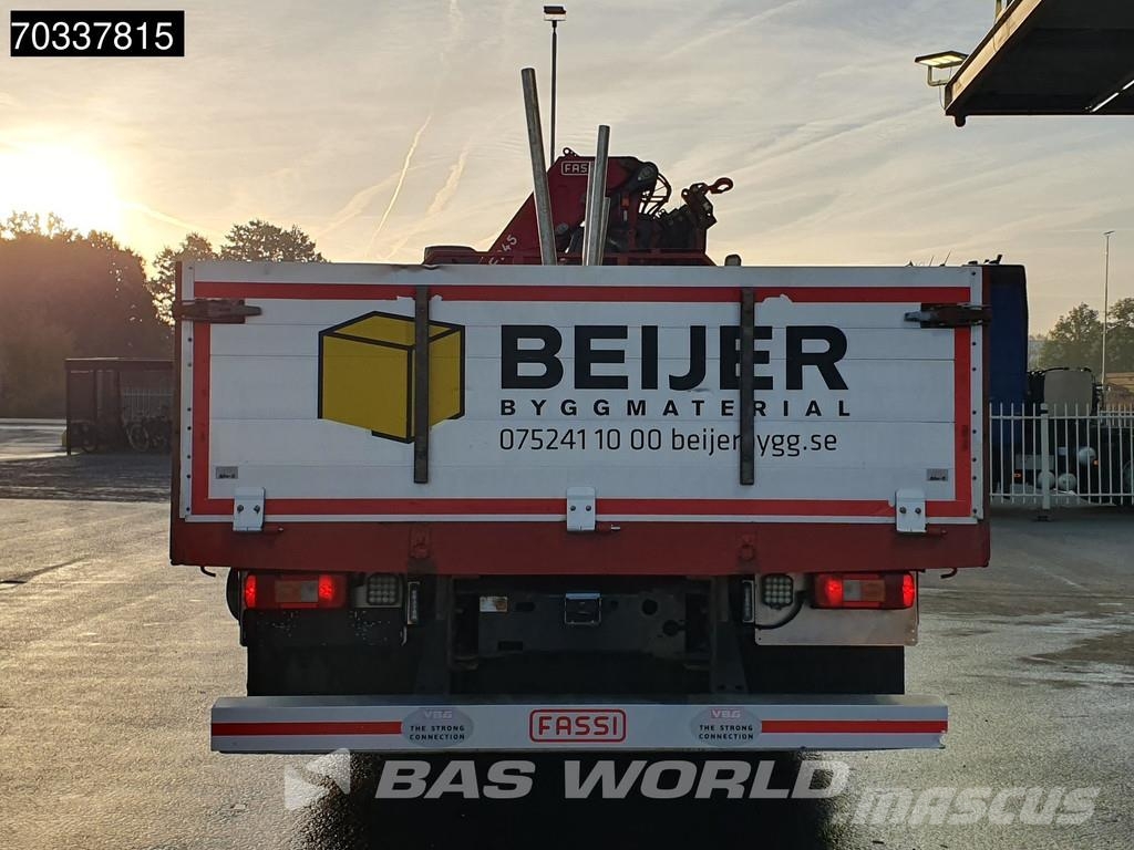 Volvo FM 330 6X2 FASSI BF245A2.25 E DYNAMIC Crane Kran L Platte bakwagens