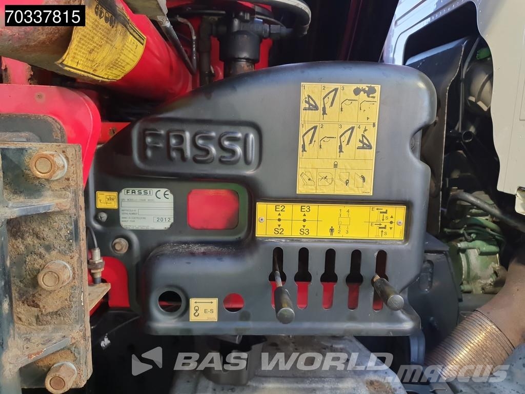 Volvo FM 330 6X2 FASSI BF245A2.25 E DYNAMIC Crane Kran L Platte bakwagens