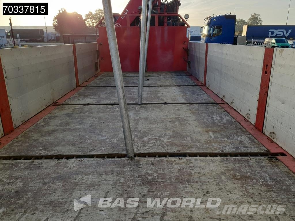 Volvo FM 330 6X2 FASSI BF245A2.25 E DYNAMIC Crane Kran L Platte bakwagens