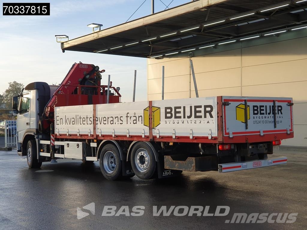 Volvo FM 330 6X2 FASSI BF245A2.25 E DYNAMIC Crane Kran L Platte bakwagens