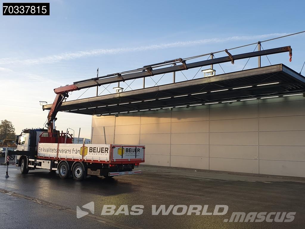 Volvo FM 330 6X2 FASSI BF245A2.25 E DYNAMIC Crane Kran L Platte bakwagens