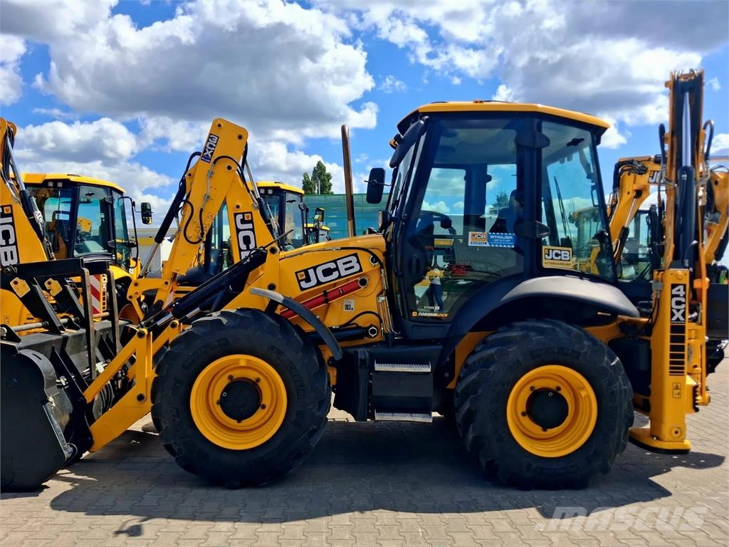 JCB 4CX Plus AEC Graaf-laadcombinaties