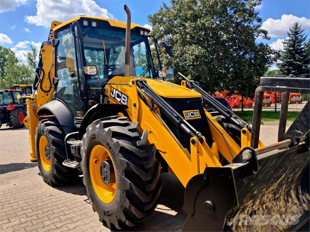 JCB 4CX Plus AEC Graaf-laadcombinaties