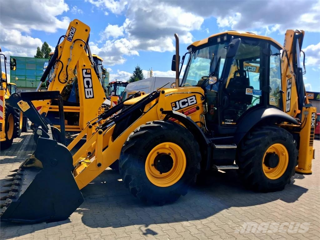 JCB 4CX Plus AEC Graaf-laadcombinaties