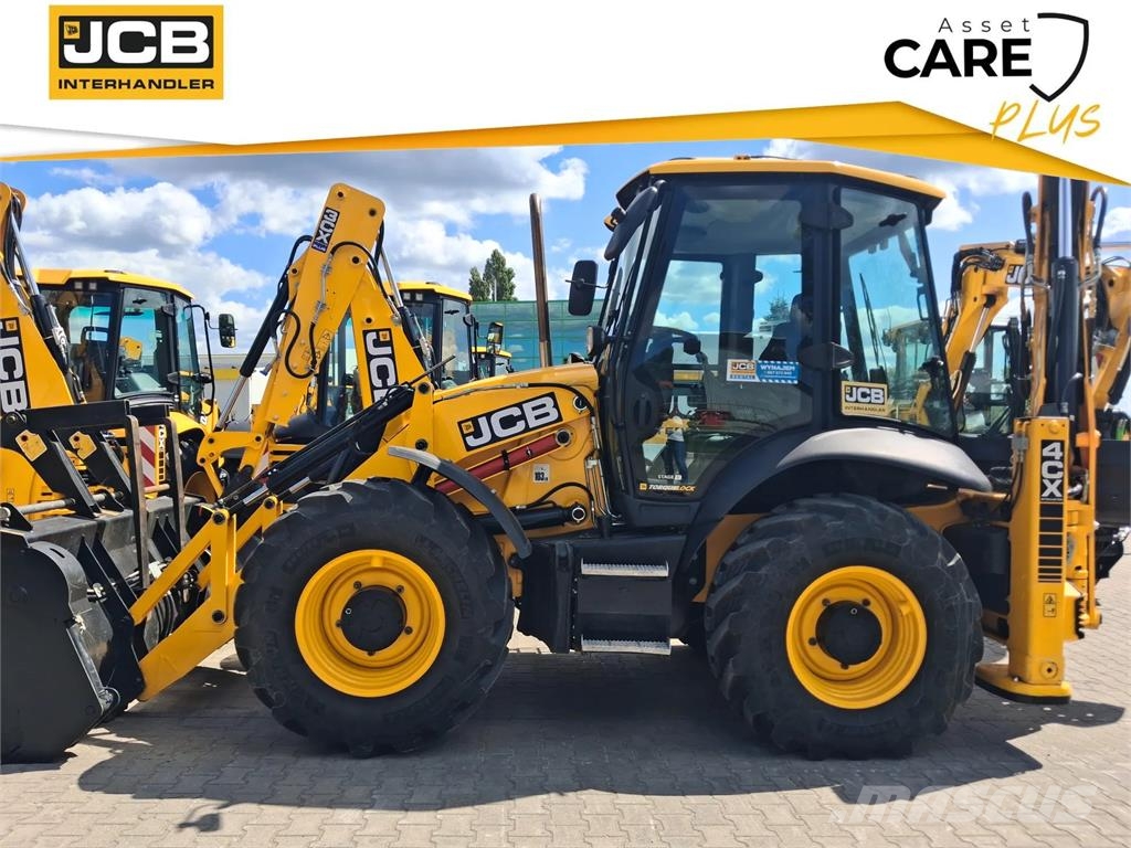 JCB 4CX Plus AEC Graaf-laadcombinaties