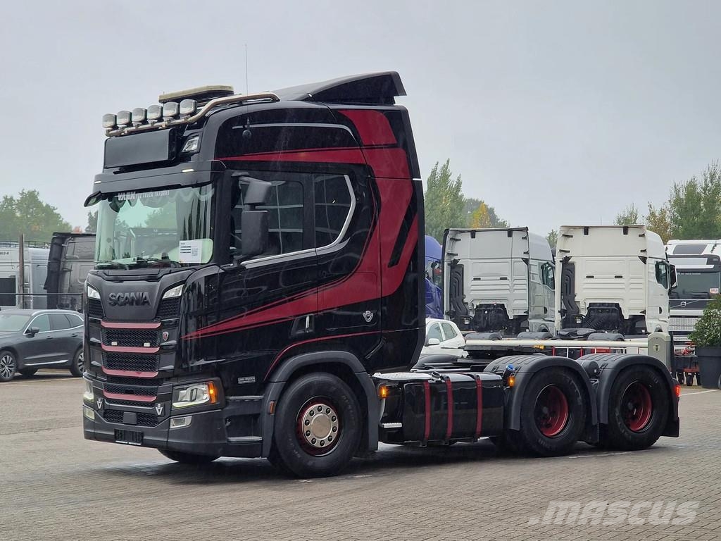 Scania R650 V8 NGS Highline 6x4 - Manual gearbox with ret Trekkvogner