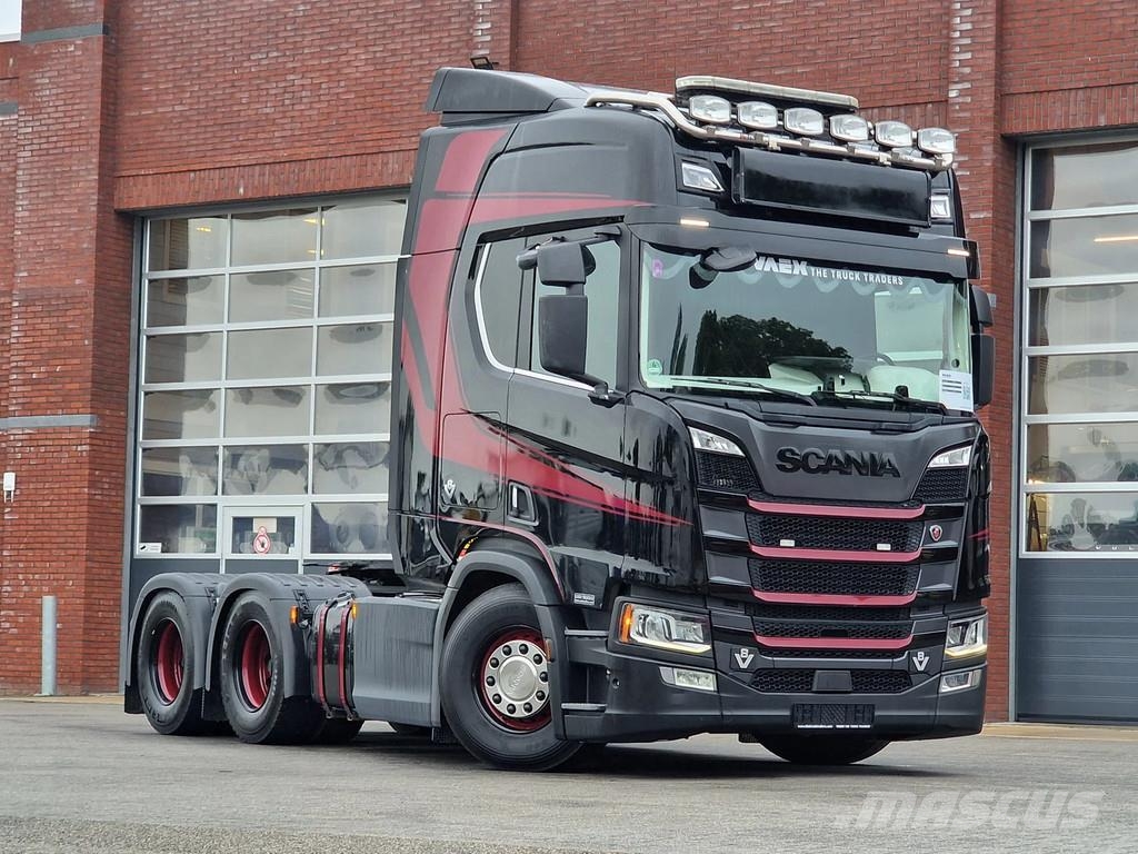 Scania R650 V8 NGS Highline 6x4 - Manual gearbox with ret Trekkvogner