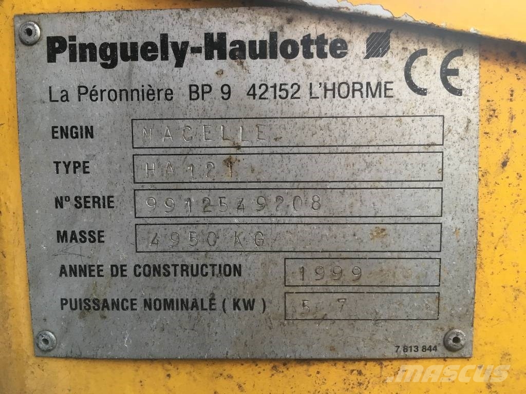 Haulotte HA12-I V-3104 FOR EXPORT ONLY EO Вертикальні щоглові підйомники