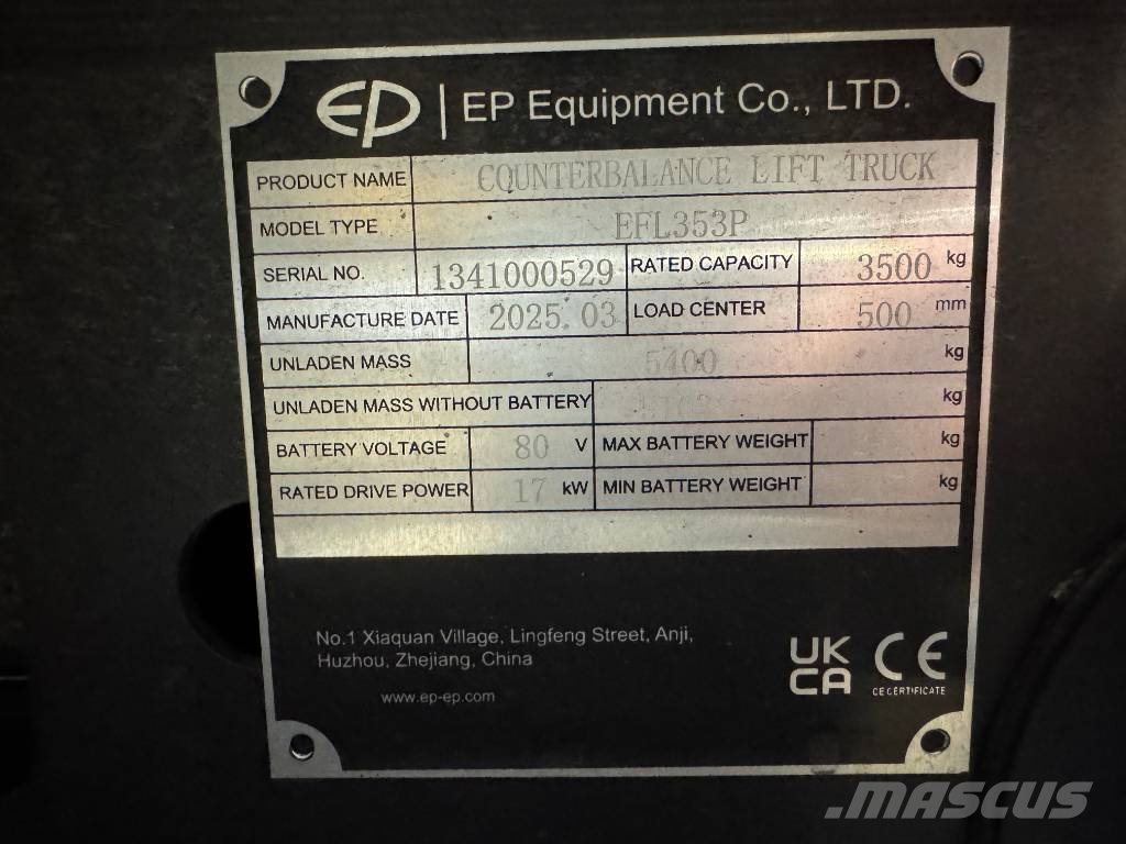 EP EFL 353 P Elektriske trucker