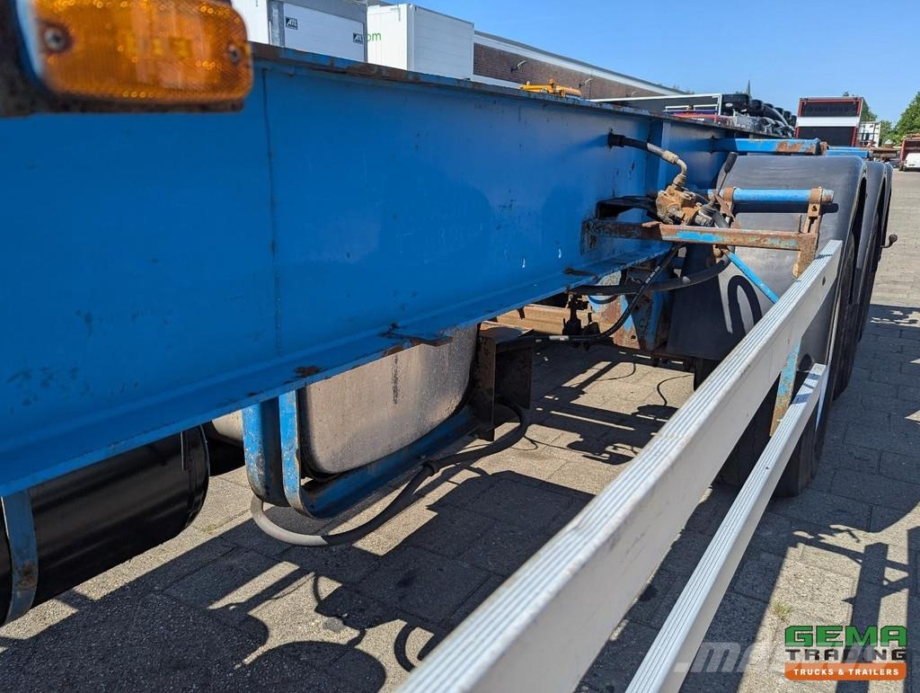Desot OPL/3AT/38/6894E 3-Axles BPW - Drum Brakes - 30FT Container semi-trailers