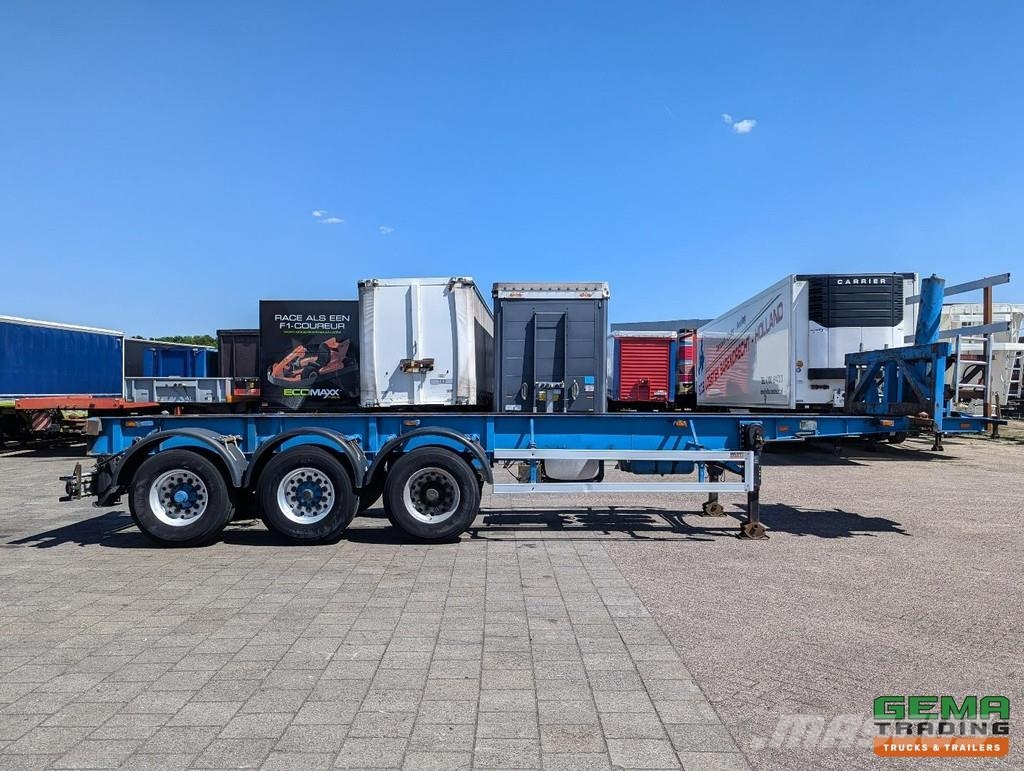 Desot OPL/3AT/38/6894E 3-Axles BPW - Drum Brakes - 30FT Container semi-trailers