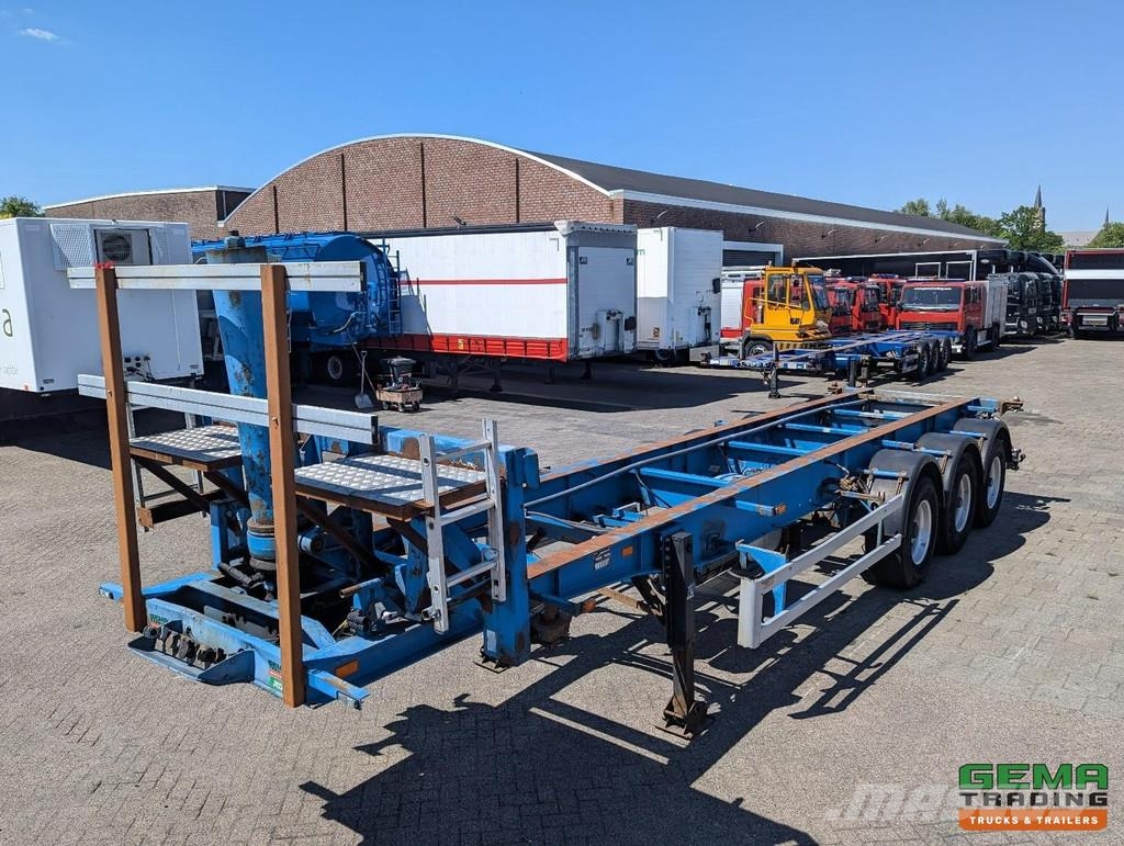 Desot OPL/3AT/38/6894E 3-Axles BPW - Drum Brakes - 30FT Container semi-trailers