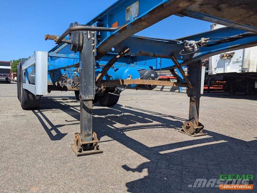 Desot OPL/3AT/38/6894E 3-Axles BPW - Drum Brakes - 30FT Container semi-trailers