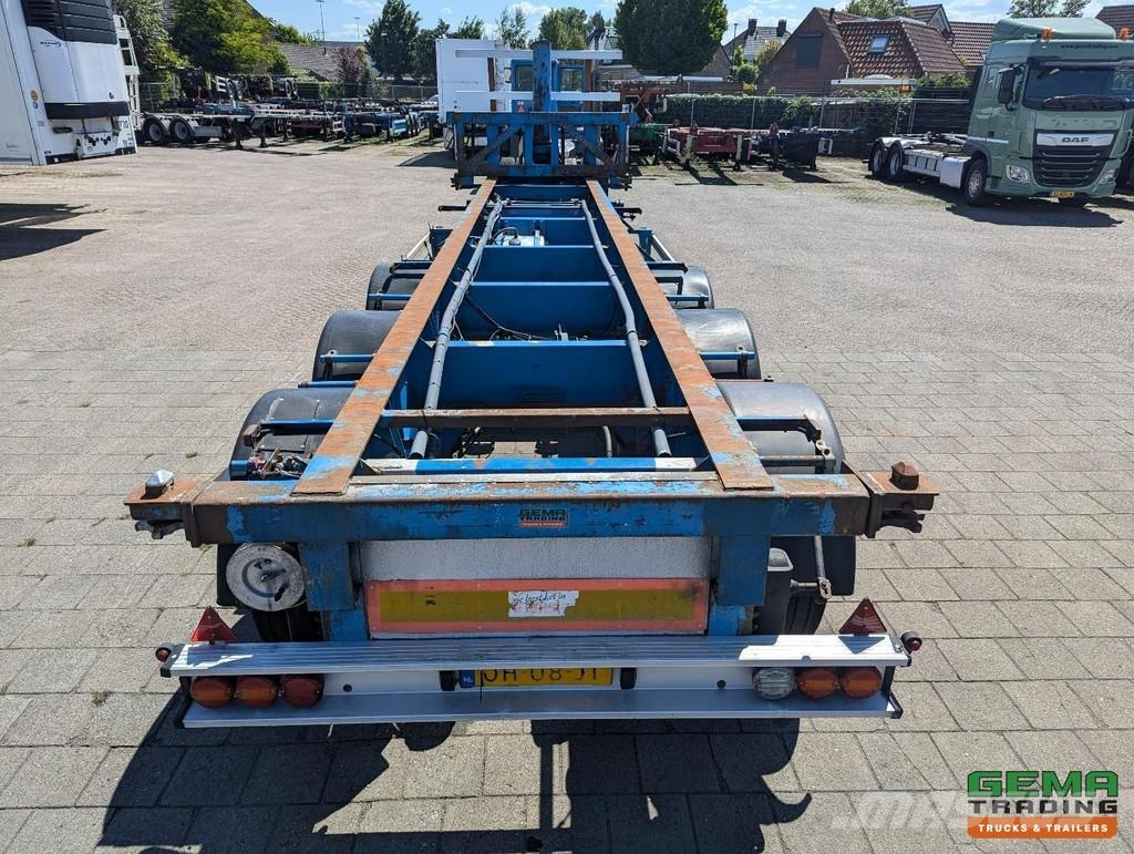 Desot OPL/3AT/38/6894E 3-Axles BPW - Drum Brakes - 30FT Container semi-trailers
