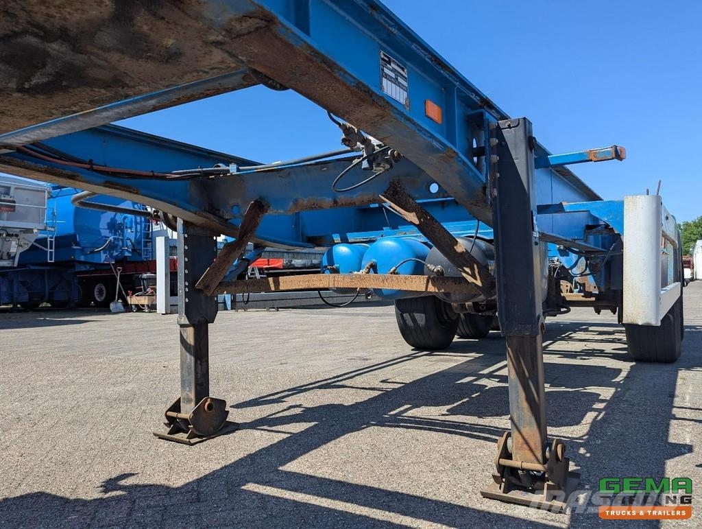 Desot OPL/3AT/38/6894E 3-Axles BPW - Drum Brakes - 30FT Container semi-trailers