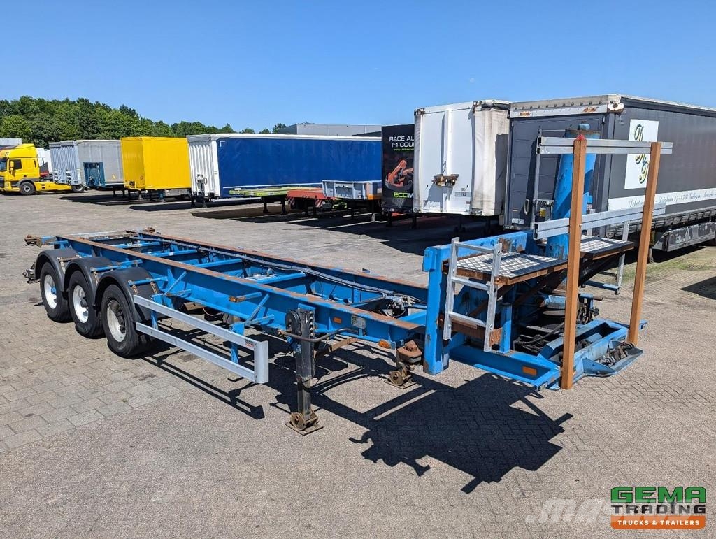 Desot OPL/3AT/38/6894E 3-Axles BPW - Drum Brakes - 30FT Container semi-trailers