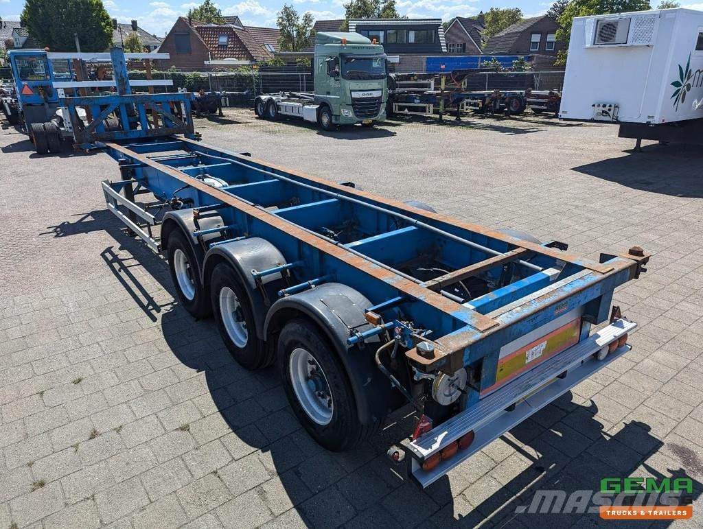 Desot OPL/3AT/38/6894E 3-Axles BPW - Drum Brakes - 30FT Container semi-trailers