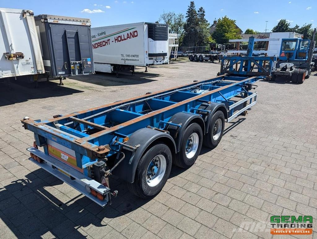 Desot OPL/3AT/38/6894E 3-Axles BPW - Drum Brakes - 30FT Container semi-trailers