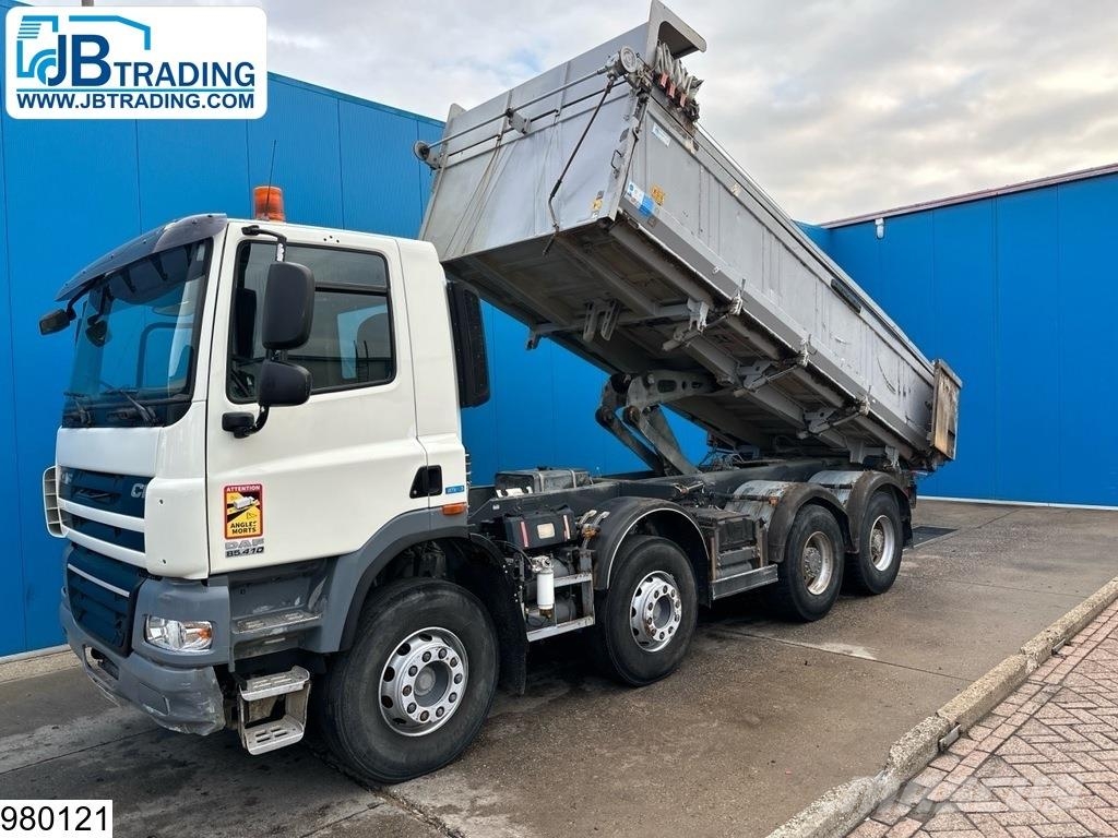 DAF CF 410 8x4, EURO 5, ACC, Steel suspenion Kallurid