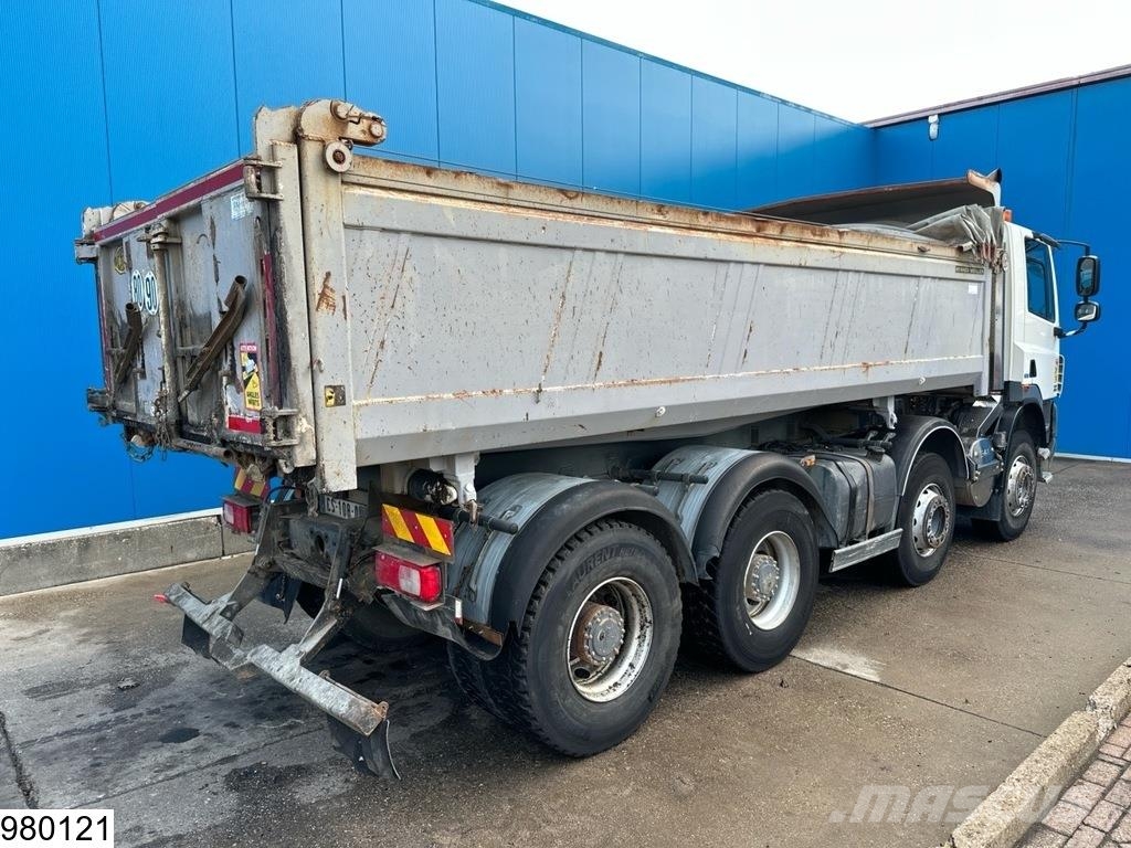 DAF CF 410 8x4, EURO 5, ACC, Steel suspenion Kallurid