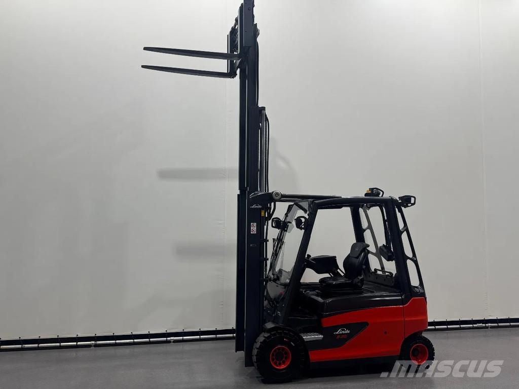 Linde 387 E 25 L-01. Inclusief nieuwe accu شاحنات ذات رافعات شوكية تعمل بالكهرباء
