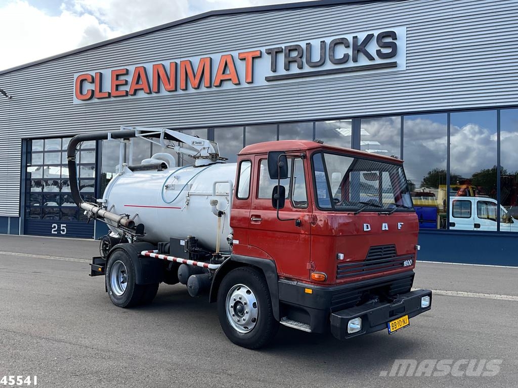 DAF FA 1600 DF 360 Oldtimer Just 60.812 km! Combi / vacuum trucks