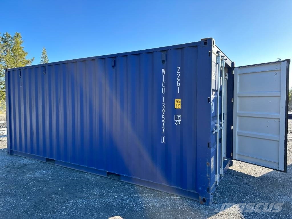 Sjöfartscontainer ny 20fot container olika färger Shipping containers