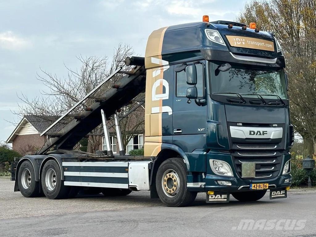 DAF XF 530 2019!!SEILABROLLER!!ROLLOFF TIPPER!! Abrollkipper