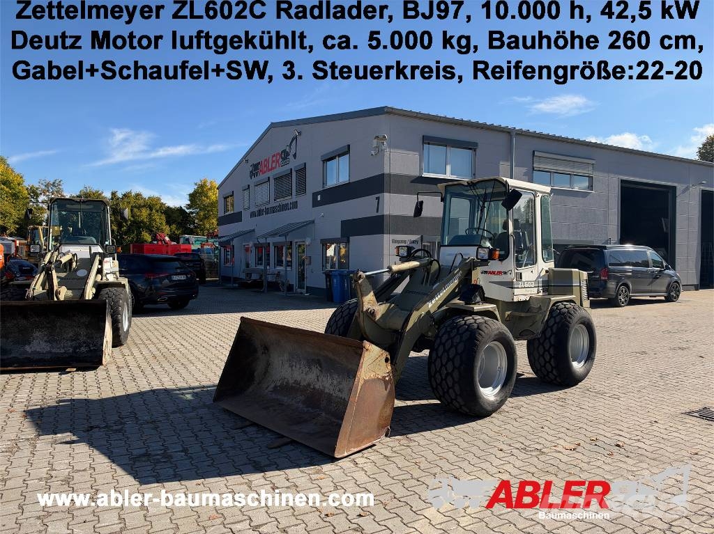 Zettelmeyer ZL602C 42,5 kW Breitreifen Wielladers