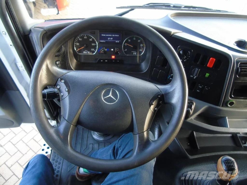 Mercedes-Benz Axor 1829 + euro 5 + lift + manual Pressukapelli kuorma-autot