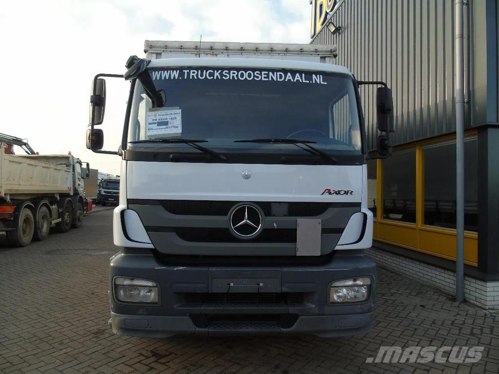 Mercedes-Benz Axor 1829 + euro 5 + lift + manual Pressukapelli kuorma-autot