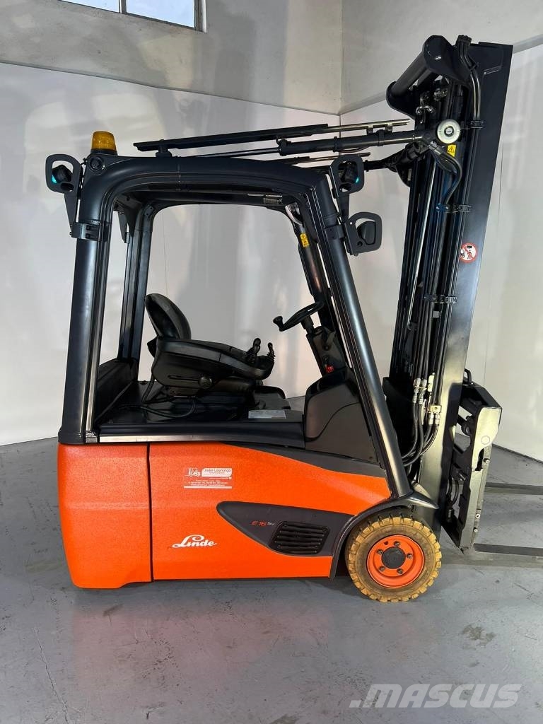 Linde E 16 EVO Elektrikli forkliftler