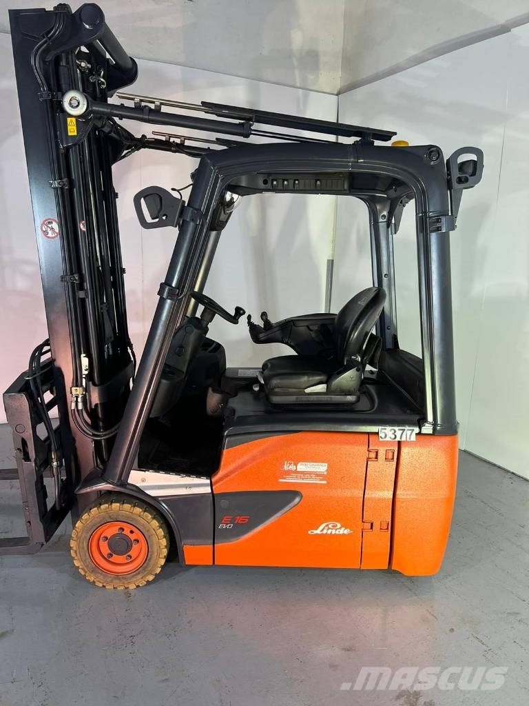 Linde E 16 EVO Elektrikli forkliftler