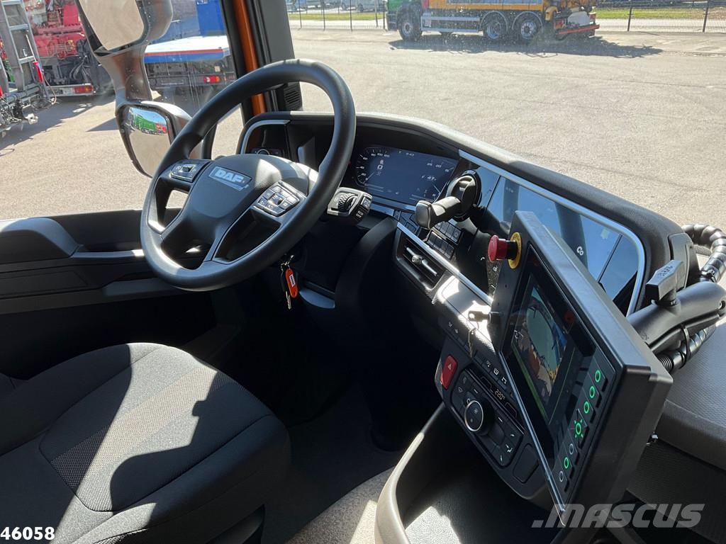 DAF FAG XD 340 Euro 6 Geesink 20m³ Welvaarts weighing 垃圾车