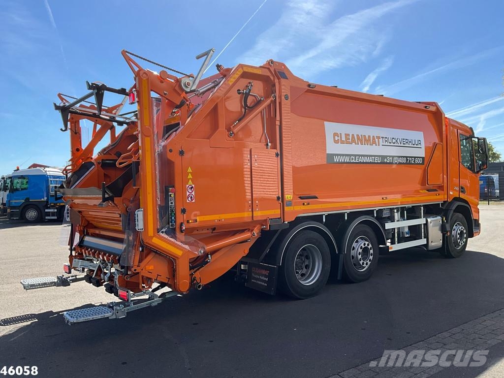 DAF FAG XD 340 Euro 6 Geesink 20m³ Welvaarts weighing 垃圾车