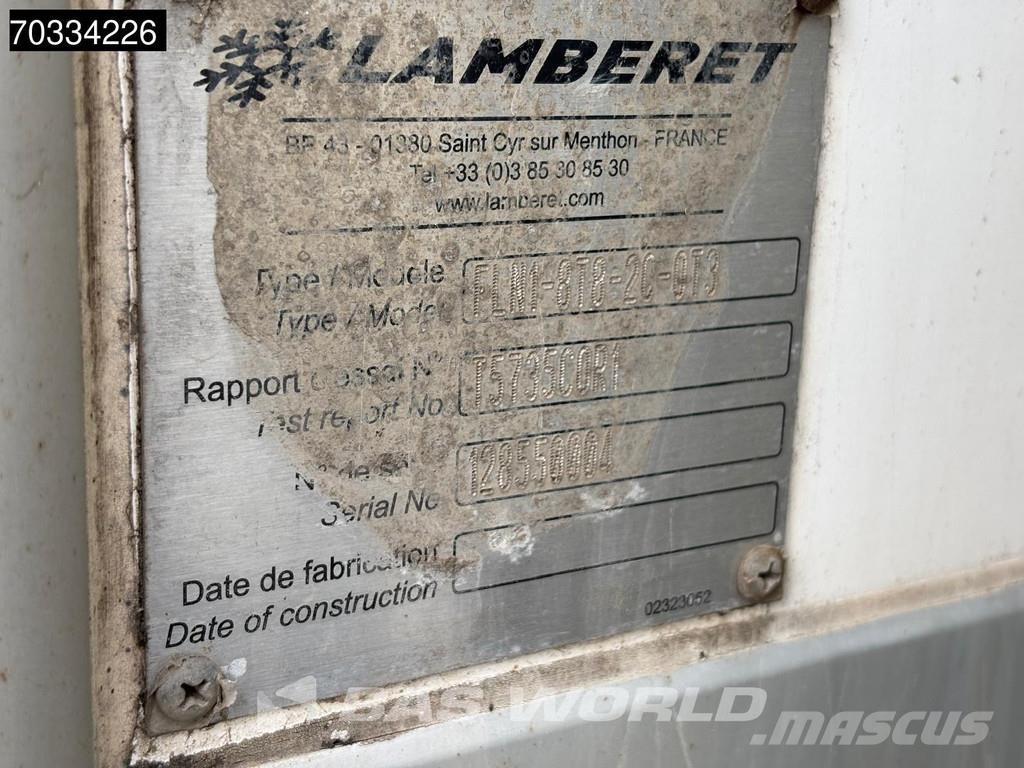 Iveco Daily 35S16 Automatik Lamberet Kühlkoffer Carrier بدرجة حرارة قابلة للضبط