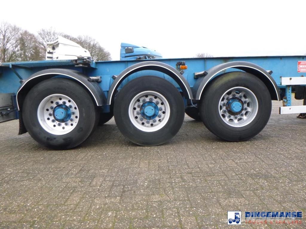Fruehauf 3-axle container chassis 20, 30 ft Containerauflieger