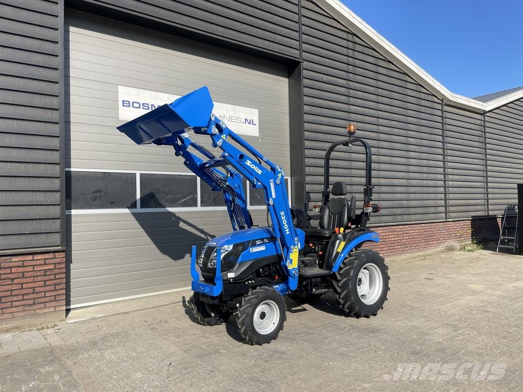 Solis 26 HST minitractor met voorlader / frontlader NIEU Traktoren