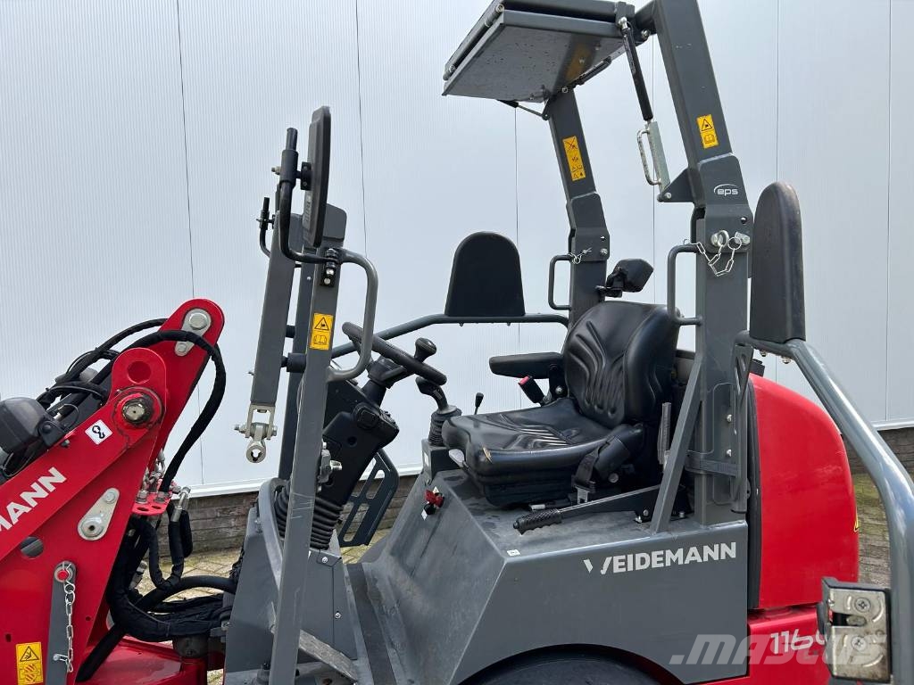Weidemann 1160 Naudoti ratiniai krautuvai