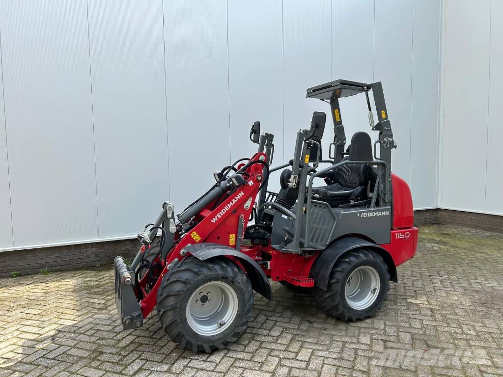 Weidemann 1160 Naudoti ratiniai krautuvai