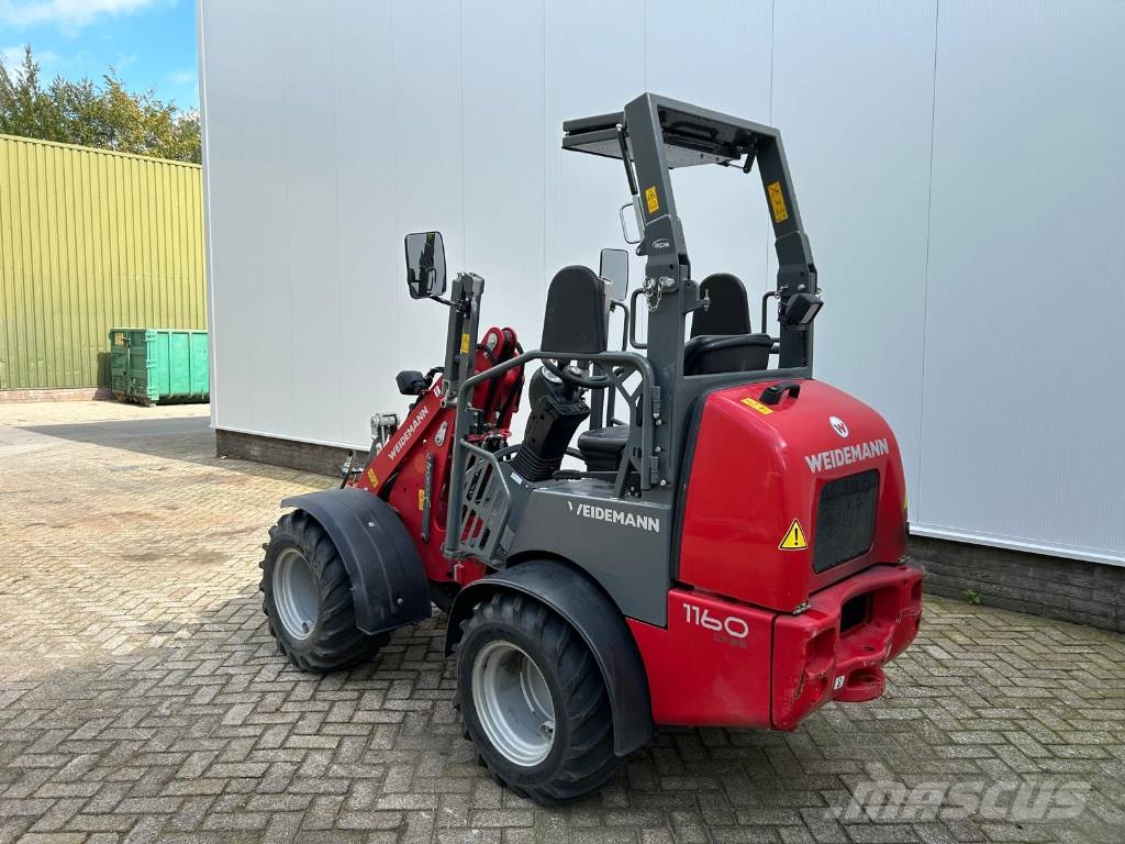 Weidemann 1160 Naudoti ratiniai krautuvai