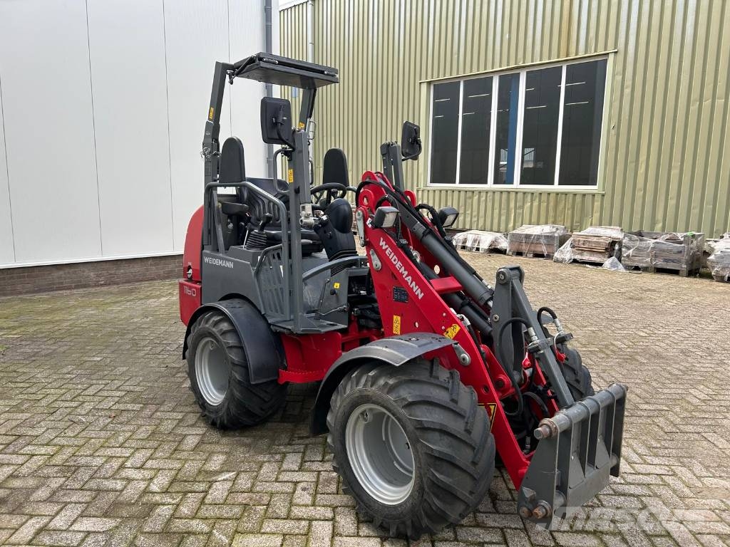 Weidemann 1160 Naudoti ratiniai krautuvai