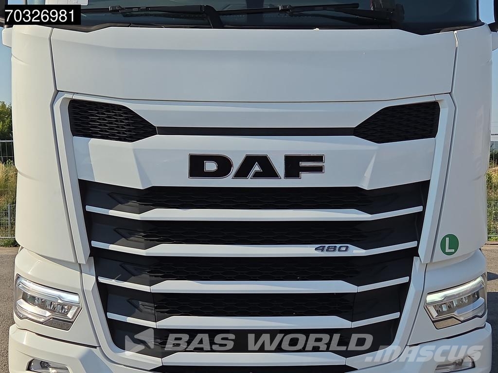 DAF XG 480 4X2 2x Tanks Standklima Alcoa's ACC 80% Tyr 트랙터 유닛
