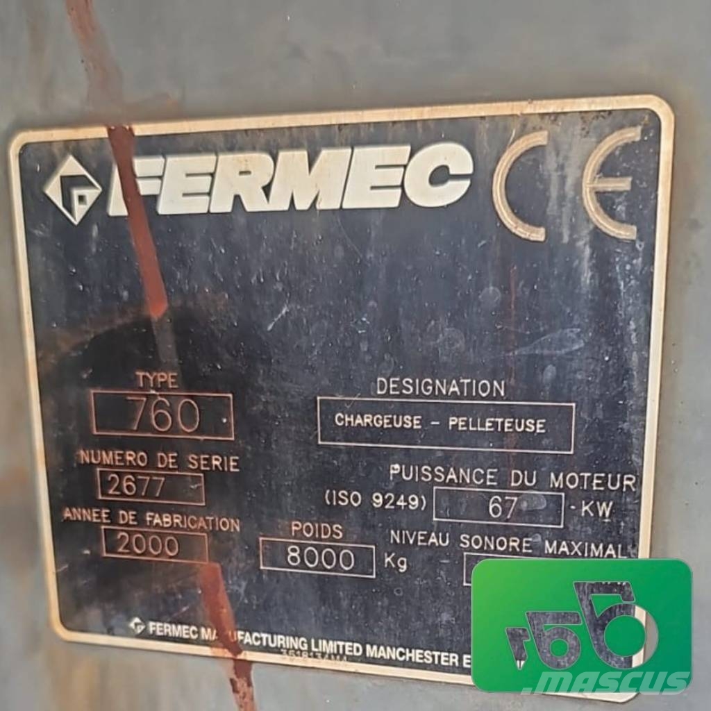 Fermec 760 (2000r.) Parts Chassis en ophanging